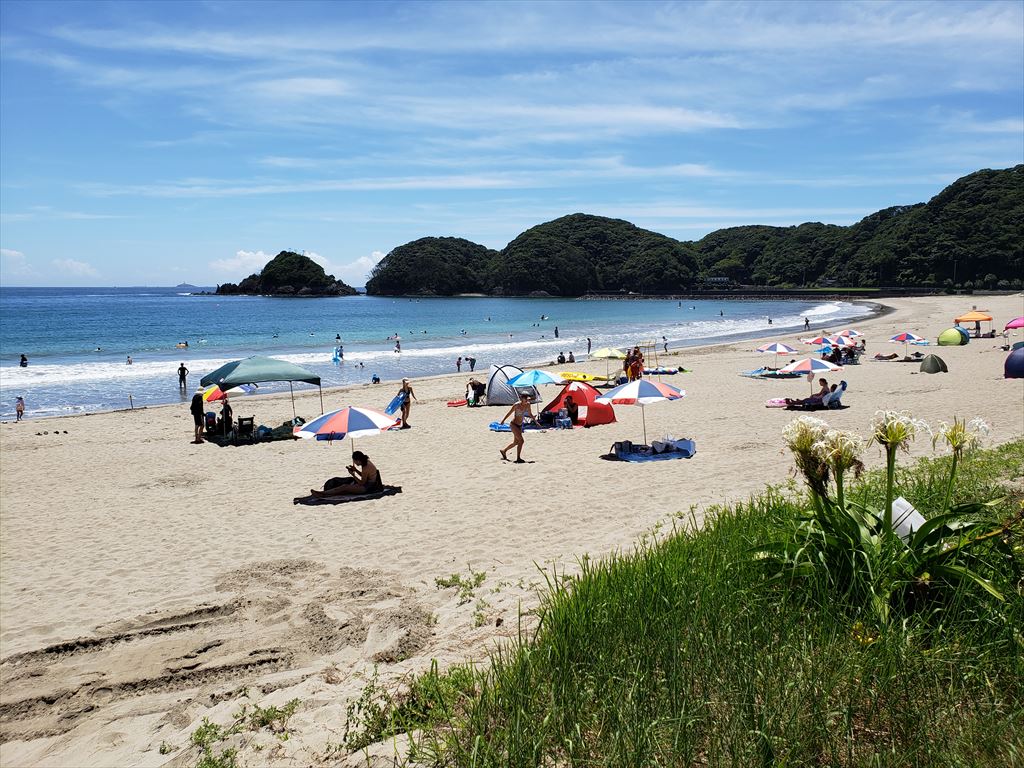 夏の南伊豆・弓ヶ浜