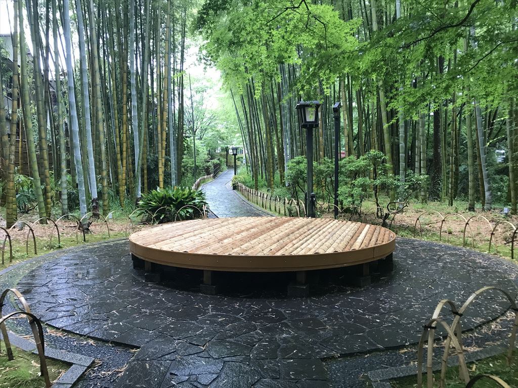 雨の修善寺