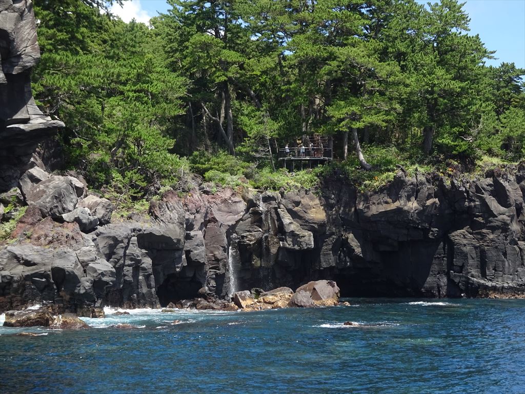 城ヶ崎自然研究路と大淀小淀