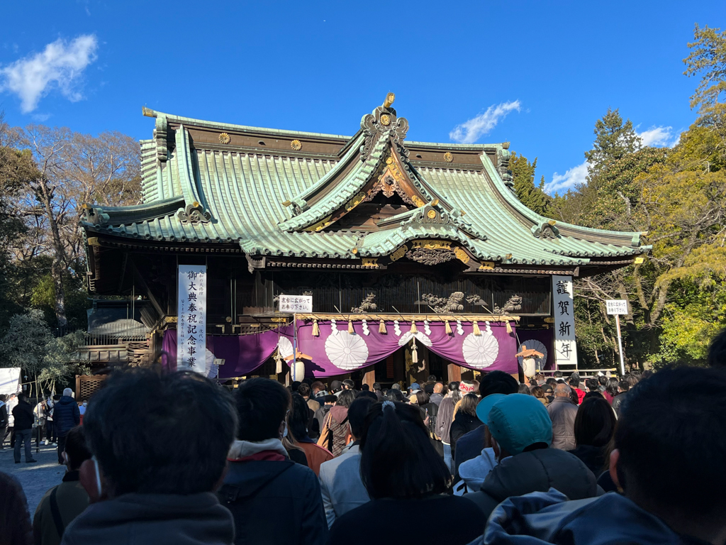 三嶋大社 初詣