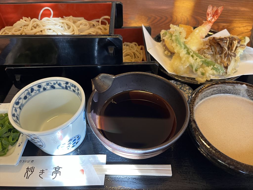 蕎麦が食べたくなって