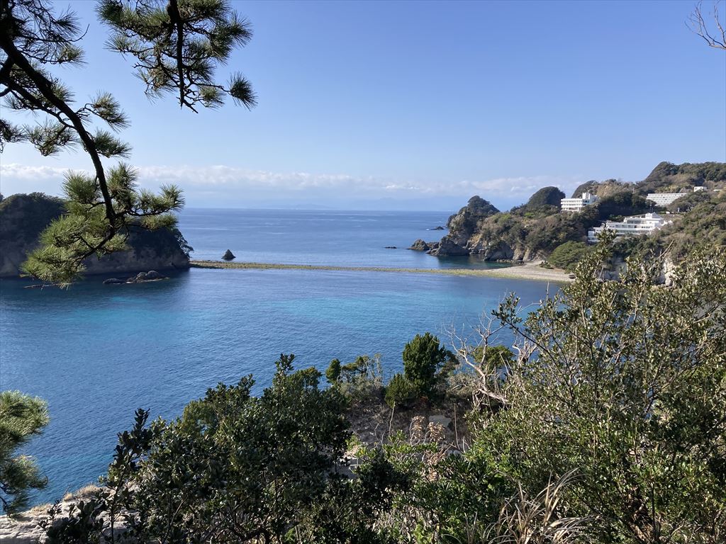 堂ヶ島のトンボロ