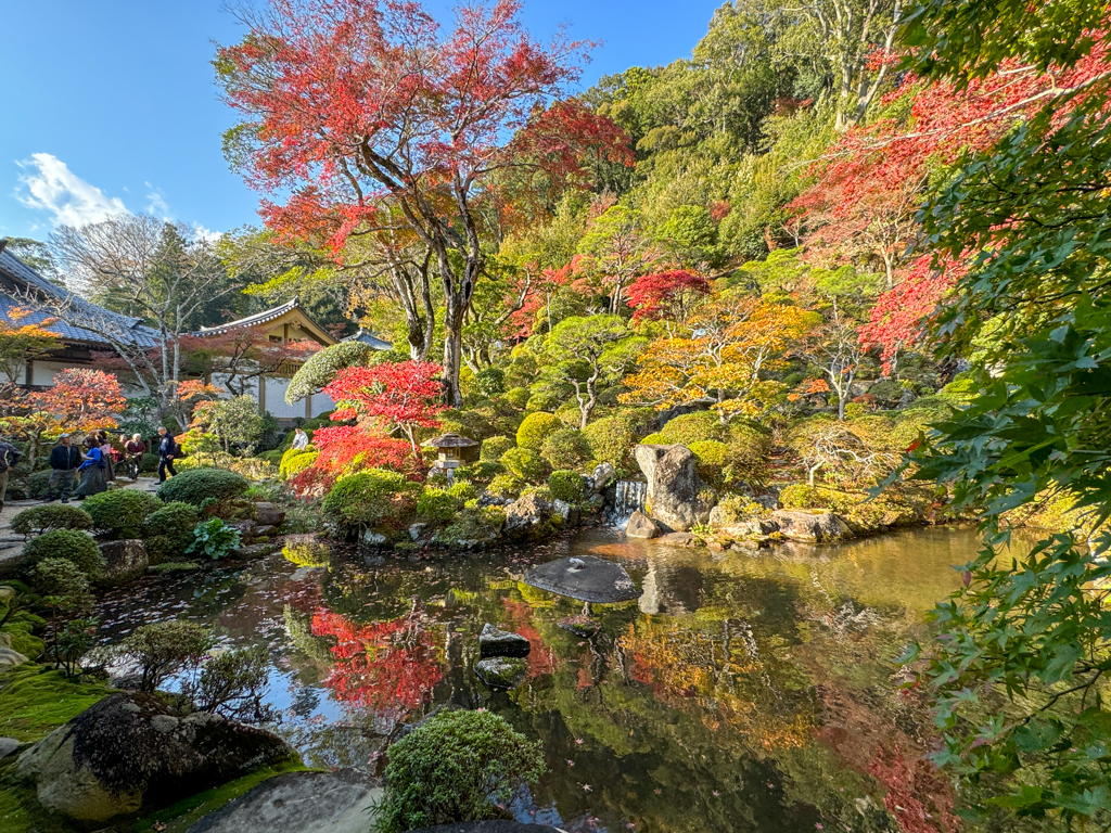 修善寺の紅葉～修禅寺庭園