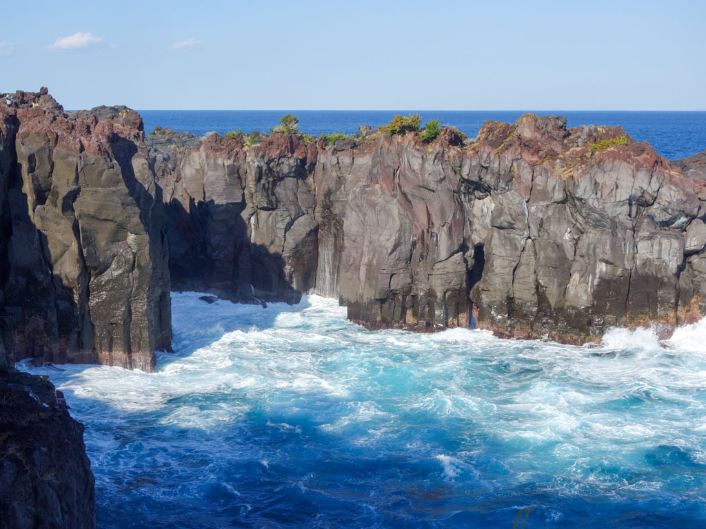 城ヶ崎海岸を散策