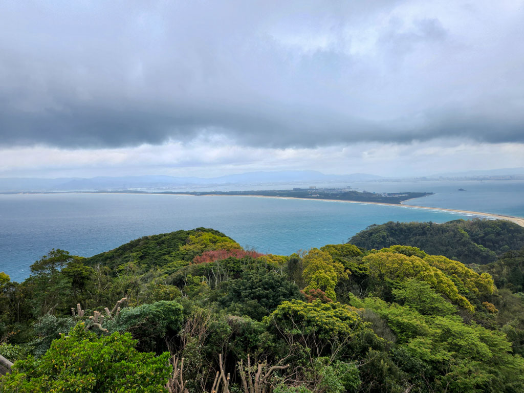 福岡の絶景スポット、志賀島の潮見公園展望台